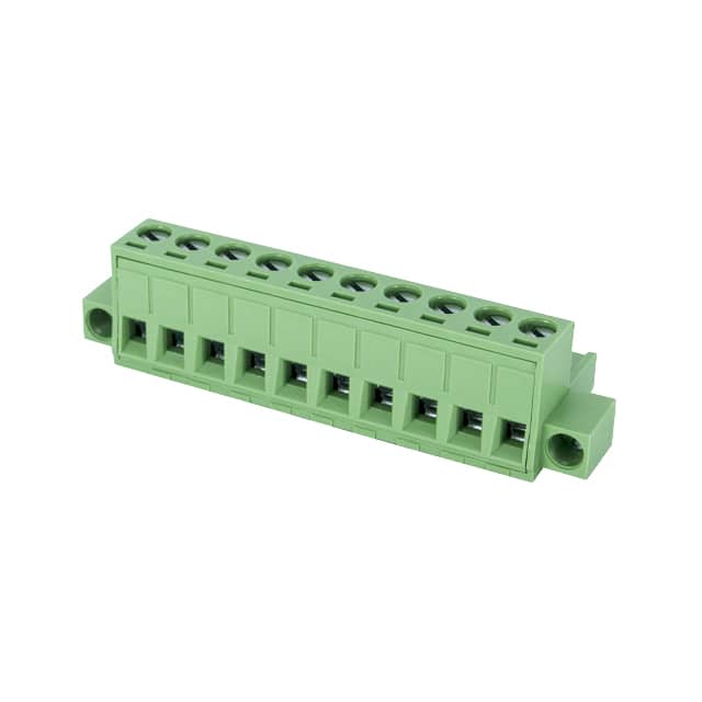 2ESDVM-10P TERM BLK 10POS 5.08MM SCRW PLG