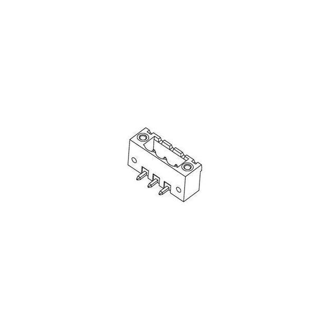 39536-0022 5.08MM EURO HEADER RA ME BLK 22C