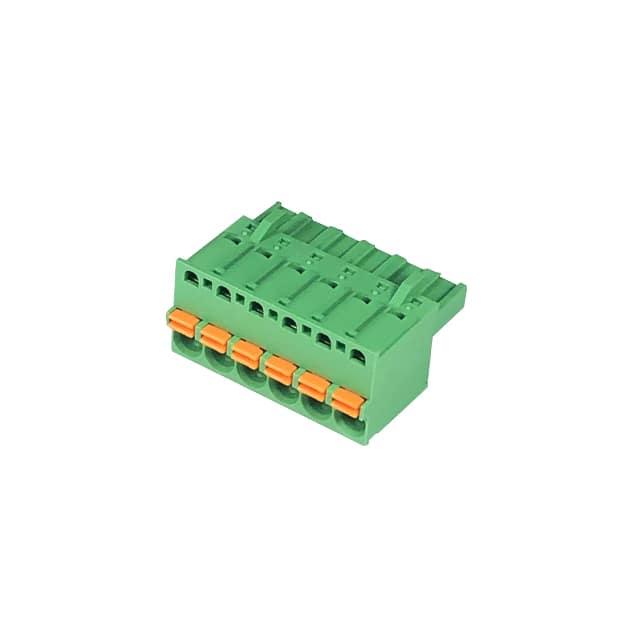 2ESDS-06P TERM BLK 6POS 5.08MM PID PLG