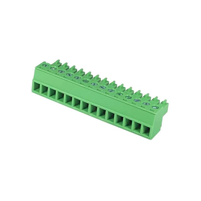 EC381V-14P TERM BLK 14POS 3.81MM SCRW PLG