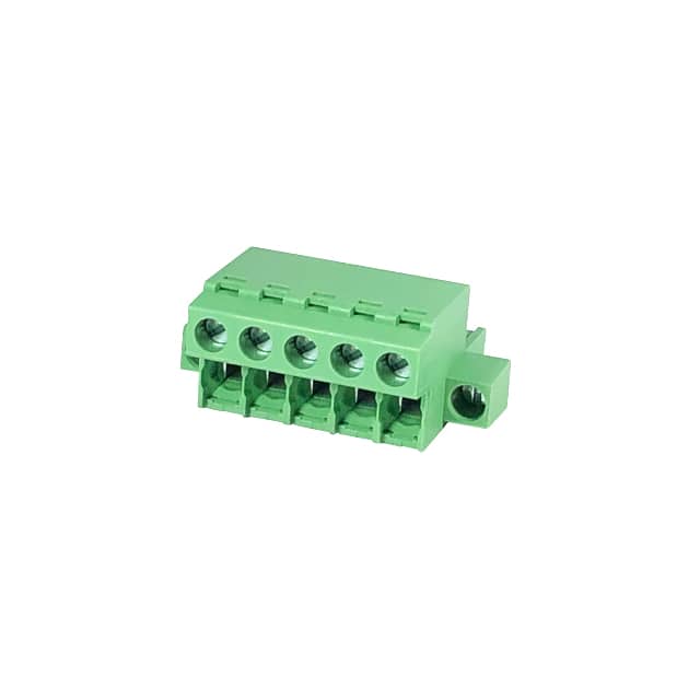 2ESDFM-05P TERM BLK 5POS 5.08MM SCRW PLG