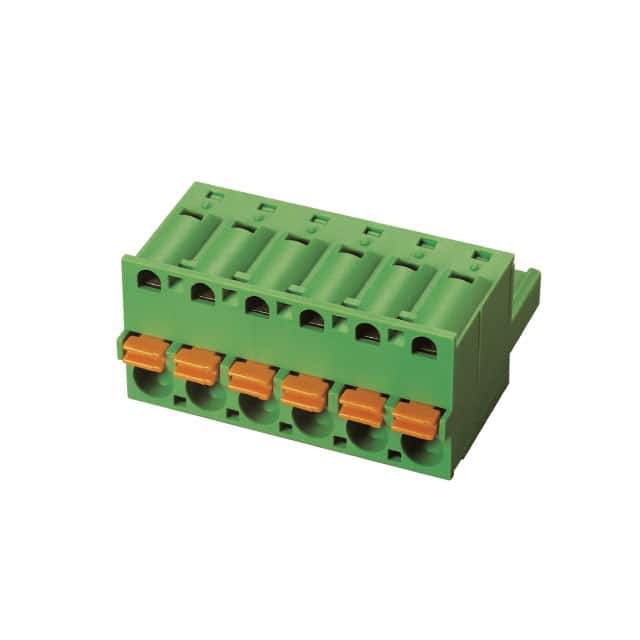 5ESDSR-06P TERM BLK 6POS 5.00MM PID PLG