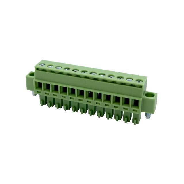 EC381RM-12P TERM BLK 12POS 3.81MM SCRW PLG