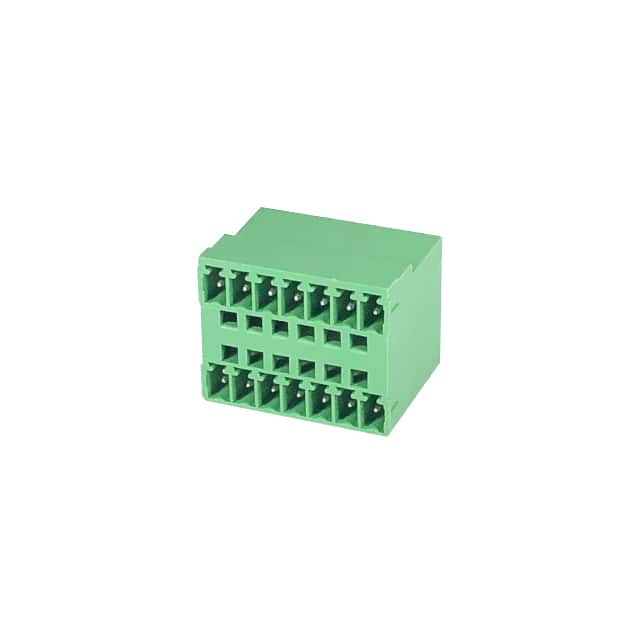 ECHB381R-14P TERM BLK 14POS 3.81MM HDR