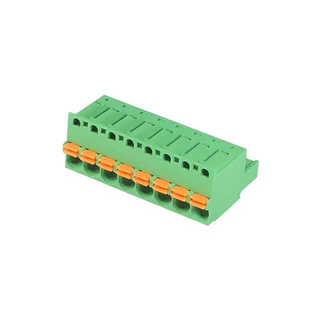 5ESDSR-08P TERM BLK 8POS 5.00MM PID PLG