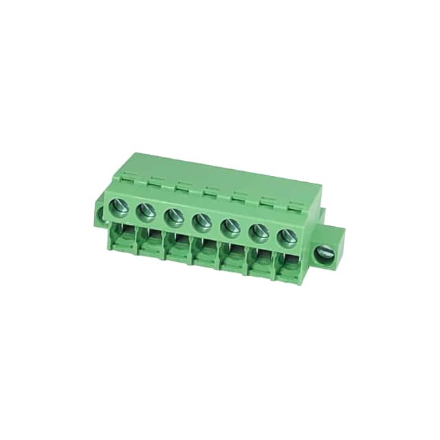 2ESDFM-07P TERM BLK 7POS 5.08MM SCRW PLG