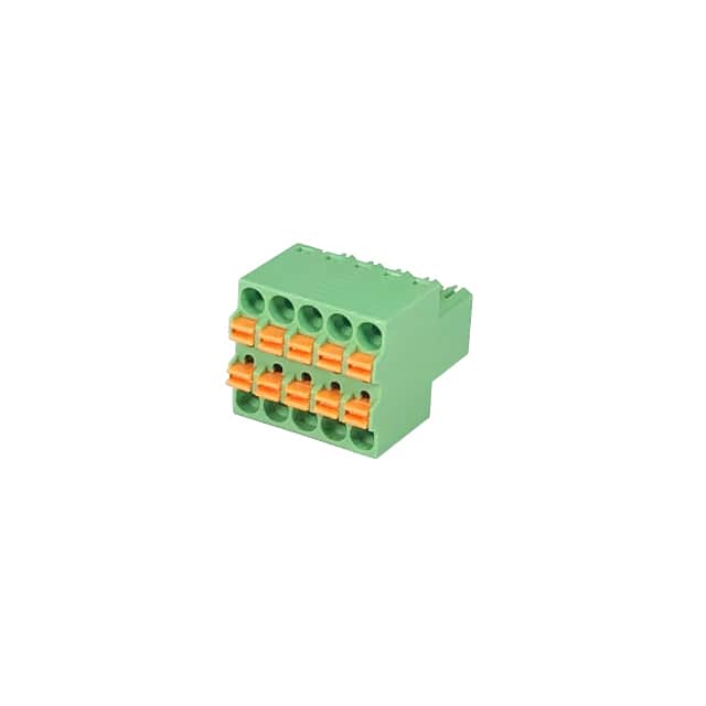 0156-2B10 TERM BLK 10POS 3.50MM PID PLG
