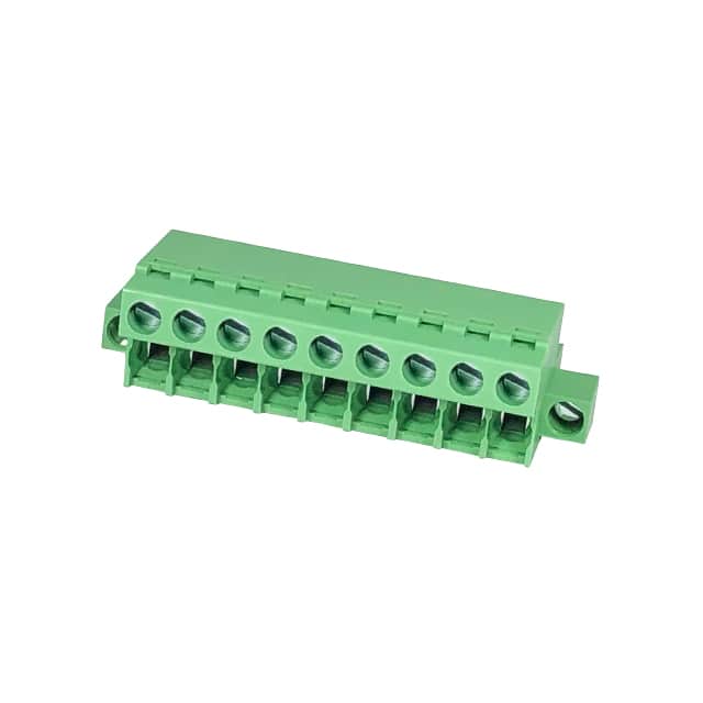2ESDFM-09P TERM BLK 9POS 5.08MM SCRW PLG