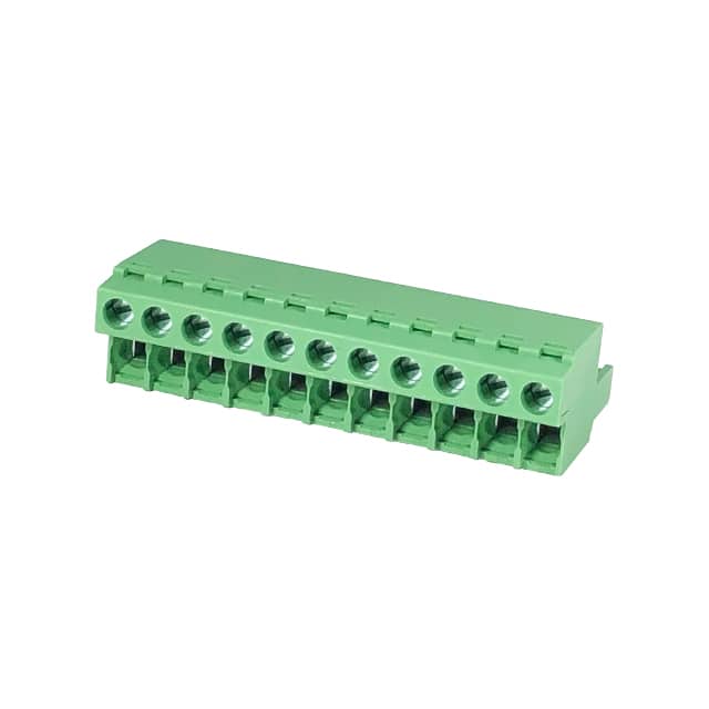2ESDF-11P TERM BLK 11POS 5.08MM SCRW PLG