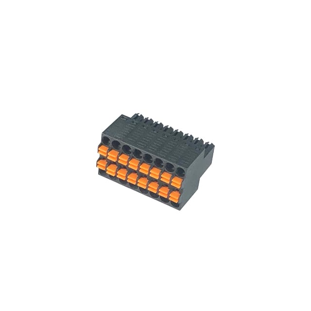 0156-2B16-BK TERM BLK 16POS 3.50MM PID PLG