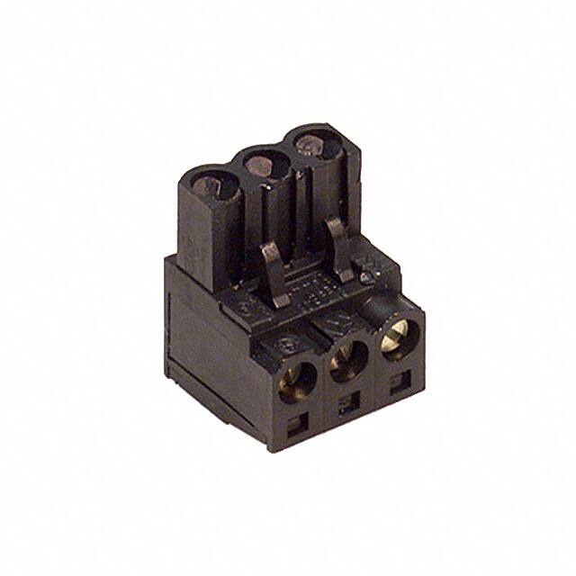 1526510000 TERM BLOCK PLUG 3POS STR 5.08MM