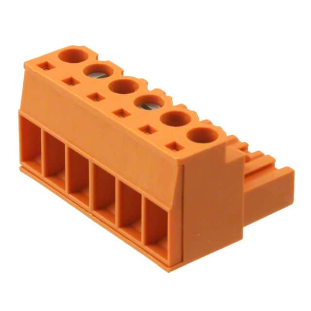 1526860000 TERM BLOCK PLUG 6POS STR 5.08MM