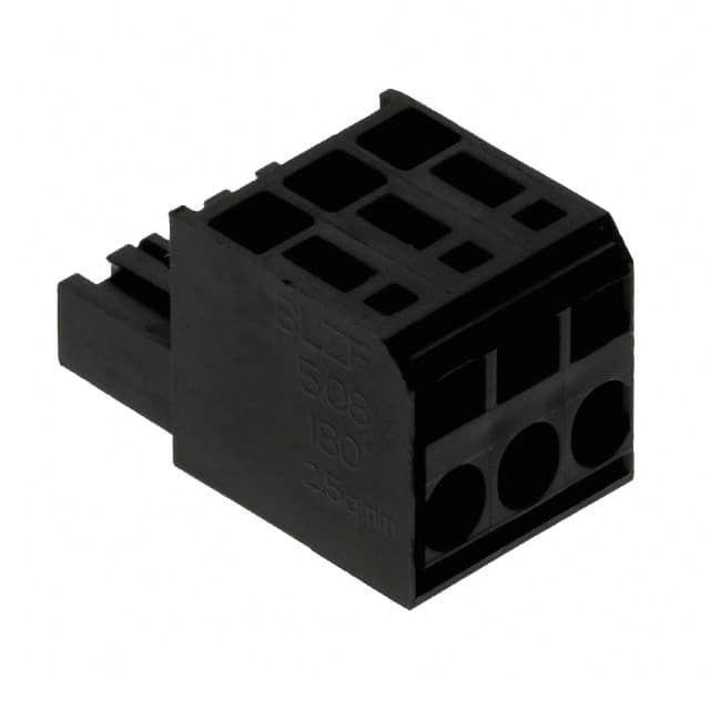 1707700000 TERM BLOCK PLUG 3POS STR 5.08MM