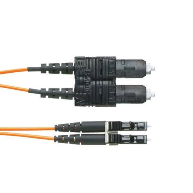 NKFP92ELLSSM013 FIBER OPTIC CBL LC-SC DUPLEX 13M