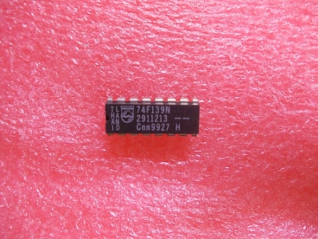 74F139N The SIG 74F139N is a dual 2-to-4 line decoder/demultiplexer. It features RoHS3 compliance and Moisture Sensitivity Level 1.
