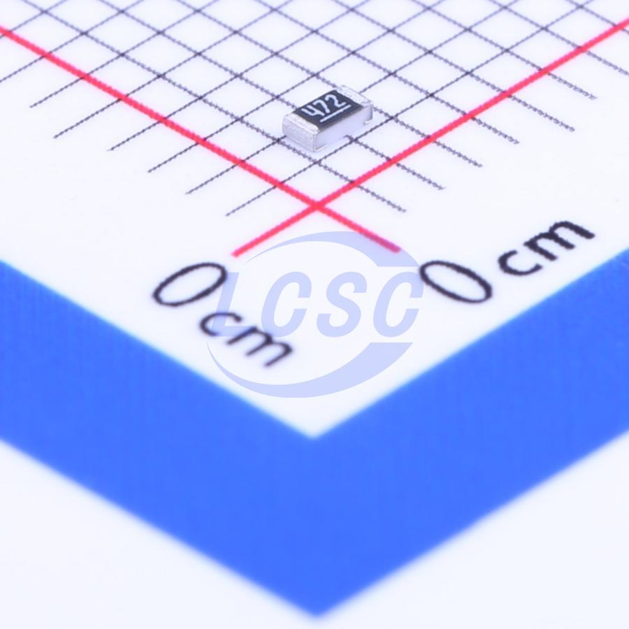 0603WAF4701T5E The Uniroyal Electronics 0603WAF4701T5E is a surface mount chip resistor. It offers 47 kOhms of resistance with a ±1% tolerance.