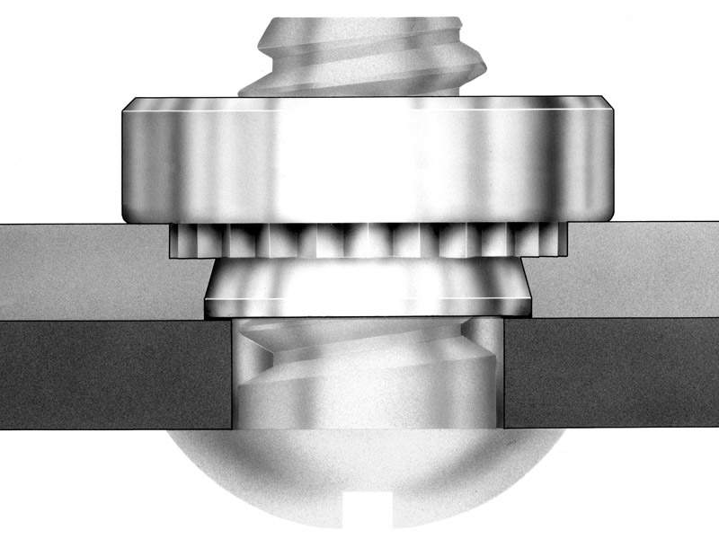 S-0428-2 The PENN S-0428-2 is a self-clinching nut from the CLS product family. It features a 1/4-28 thread size and is constructed from 300 Series Stainless Steel.