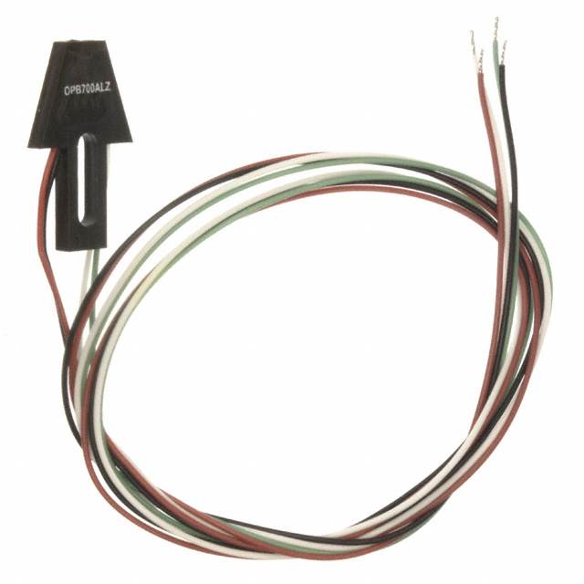 opb700alz The TT Electronics / Optek OPB700ALZ is a reflective phototransistor sensor designed for various sensing applications. It offers a sensing distance of 5.08mm and a maximum collector current of 2.5mA.