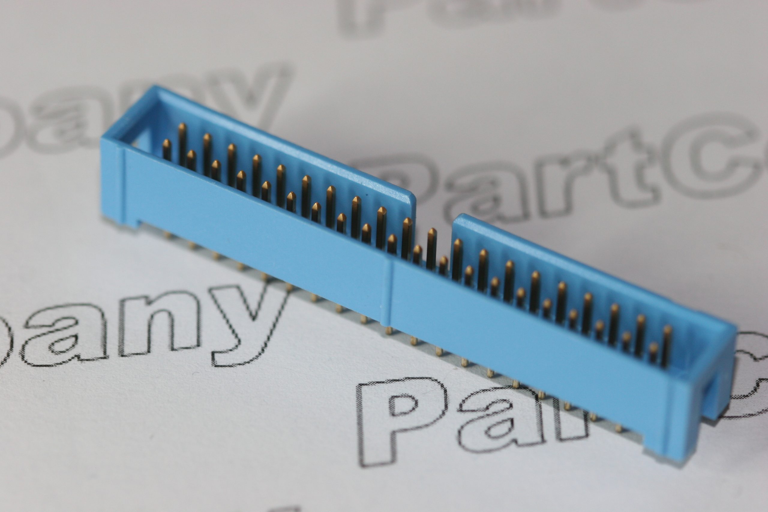 609-4027 The Thomas & Betts 609-4027 is a 40-contact PCB header with a straight orientation and through-hole mounting. It is RoHS3 Compliant.
