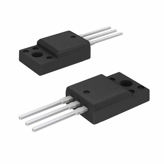 FCPF400N80ZL1 The FCPF400N80ZL1 is an N-Channel MOSFET from ON Semiconductor, rated for 800V drain-source voltage and 11A drain current. It features a maximum on-resistance of 400mOhm and comes in a TO-220F package.