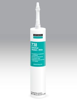 RTV-738 The DOWSIL 738 Electrical Sealant is a 1-part, non-flowing moisture cure adhesive. It is a durable general-purpose sealant for a wide variety of bonding and sealing applications.