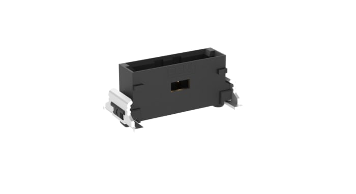 284698-E The ERNI 284698-E is a MiniBridge Series PCB header with 6 contacts and a 1.27mm pitch. It offers a vertical surface mount orientation and a 12A current rating.