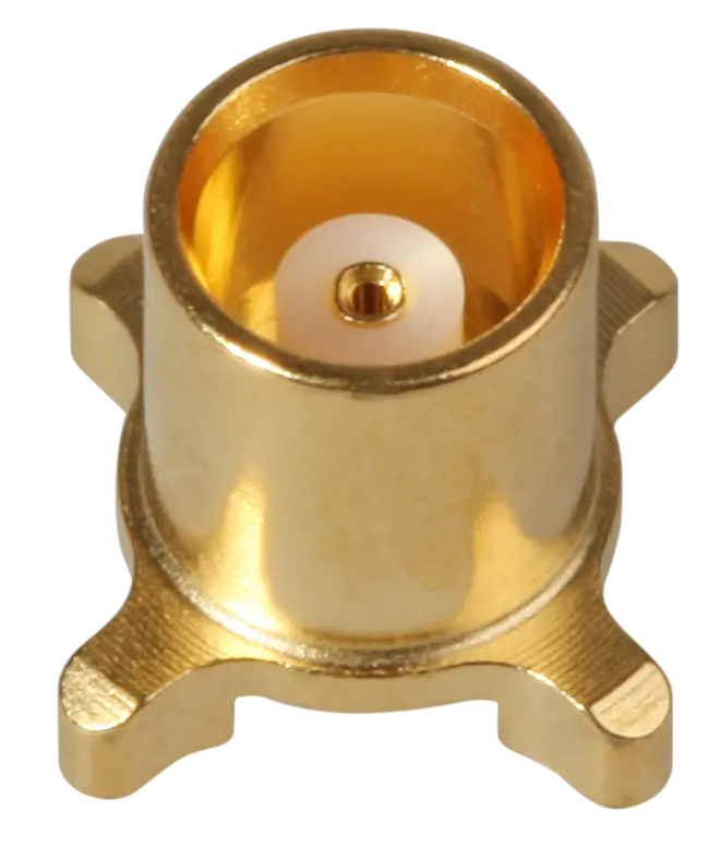 82_MCX-S50-0-29/111_NM The Huber+Suhner 82_MCX-S50-0-29/111_NM is a straight PCB jack MCX coaxial connector with 50 Ohm impedance and a 6 GHz interface frequency. It is designed for surface mounting.