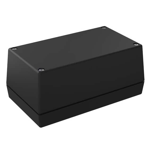 153RAC,BK BOX ABS BLACK 5.620"L X 3.250"W