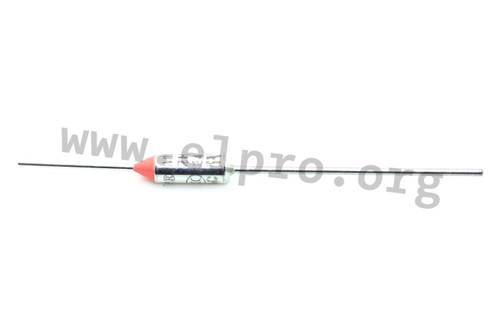 E4A00121C The Therm-O-Disc E4A00121C is a micro axial thermal cutoff with a 10A (8A) rating. It is designed for use in secured, dust and dirt-proof enclosures.