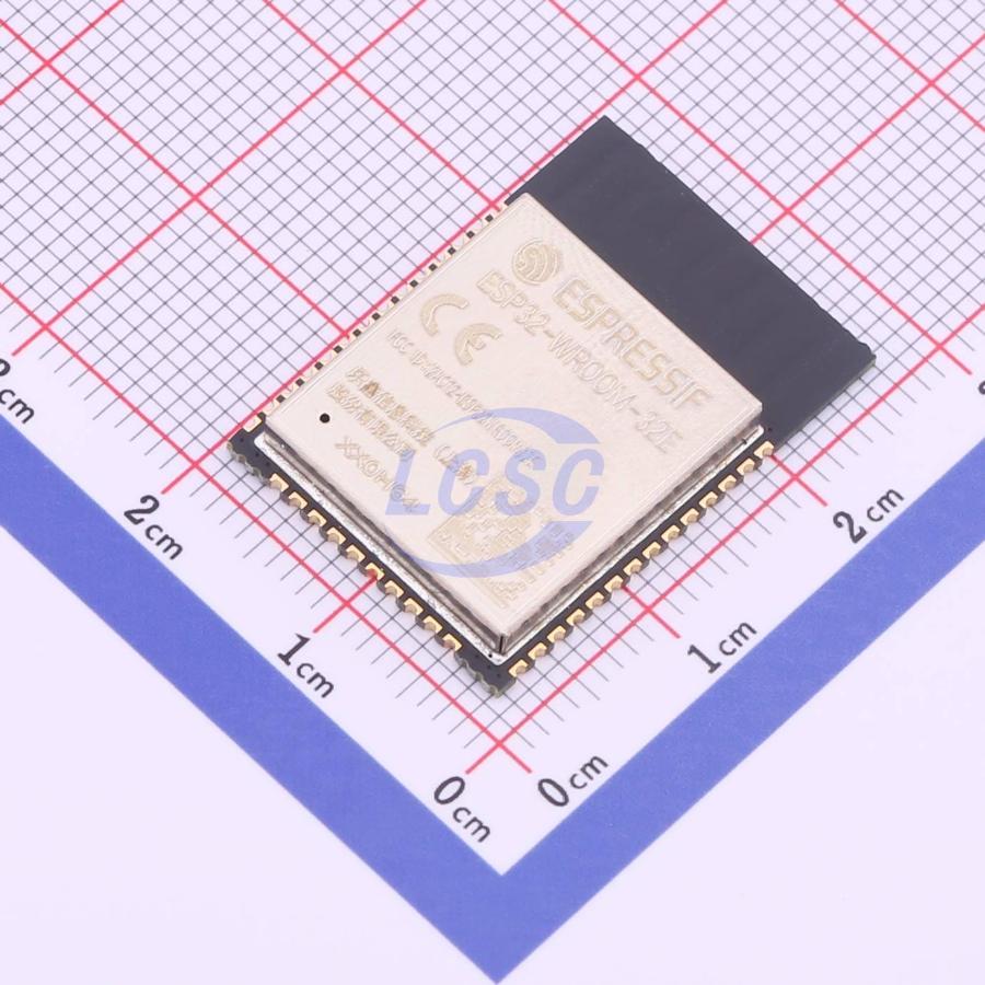 ESP32-WROOM-32E-N8 The Espressif Systems ESP32-WROOM-32E-N8 is a WiFi module featuring 8MB of SPI flash memory. It supports 2.4GHz WiFi and Bluetooth v4.2.