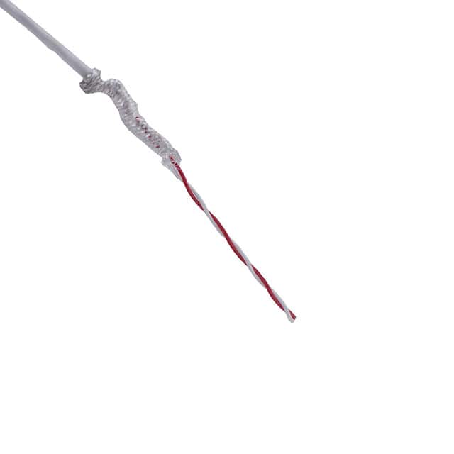 TAU-2619,02-A CABLE 2CON 26AWG WHT SHLD 100'