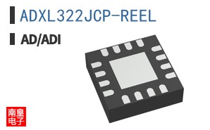 ADXL322JCP-REEL The Analog Devices Inc. ADXL322JCP-REEL is a dual axis accelerometer with a ±2g measurement range and a 2.5kHz bandwidth. It operates within a 2.4V to 6V supply voltage.