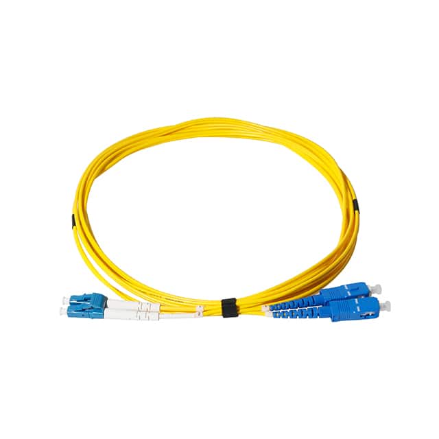 ADT-PC-LCSC-SMA1DX-RYL-3M LC-SC SM Duplex Fiber Jumper 3M