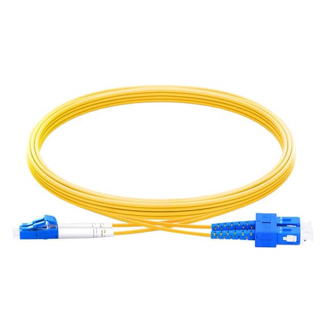 S2D-ECO-LCSC-07 FIB OPT CBL LC-SC DUPLEX SGL 7M