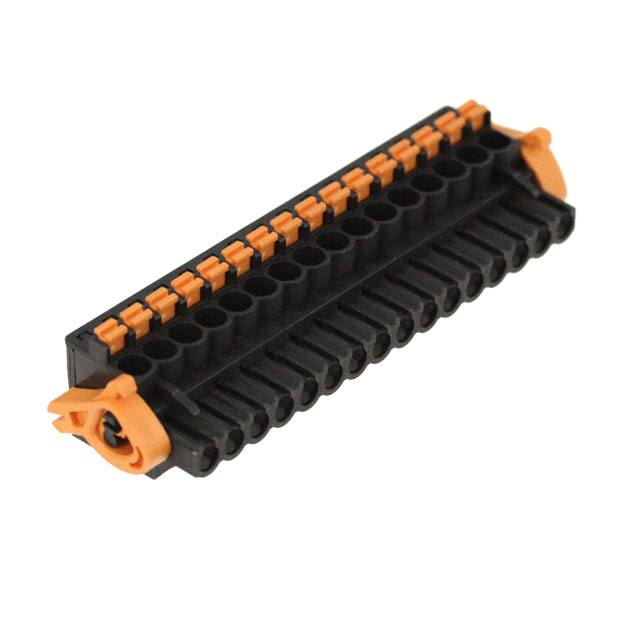 1000550001 TERM BLOCK PLUG 16POS 5.08MM
