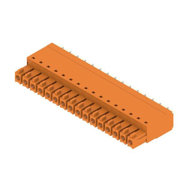 1969230000 TERM BLOCK PLUG 16POS STR 3.81MM
