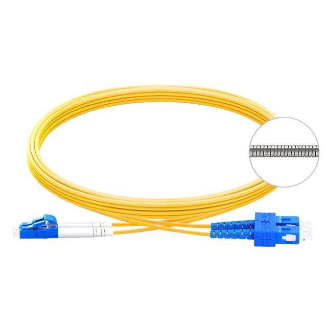 S2D-ARM-LCSC-05 FIB OPT CBL LC-SC DUPLEX SGL 5M