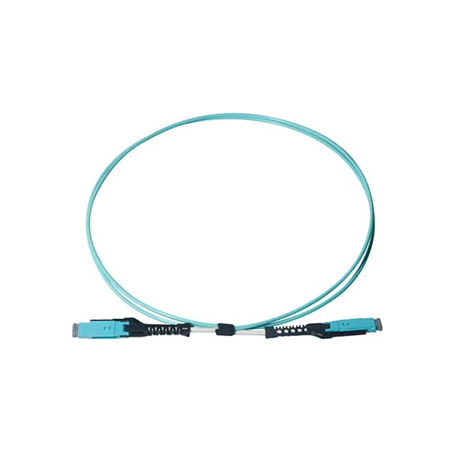 ADT-PC-2MDC-OM3-RAQ-1M MDC-MDC OM3 Uniboot,OFNR Aqua,1M