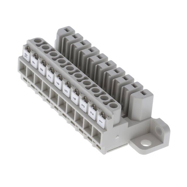 1613010000 TERM BLOCK PLUG 10POS 90DEG 7MM