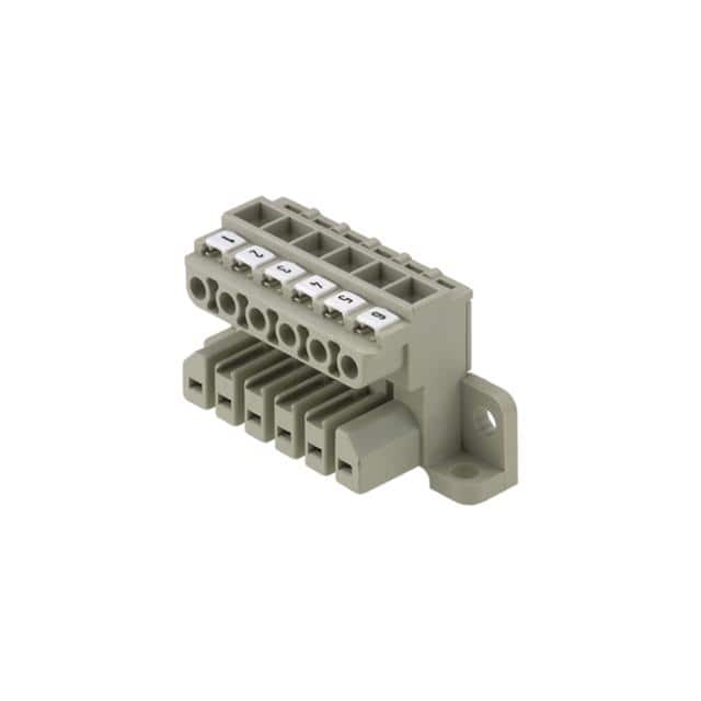 1612970000 TERM BLOCK PLUG 6POS 90DEG 7MM