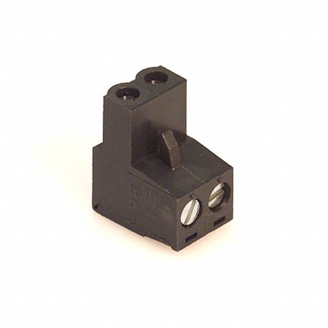 0398600102 TERM BLOCK PLUG 2POS STR 5.08MM