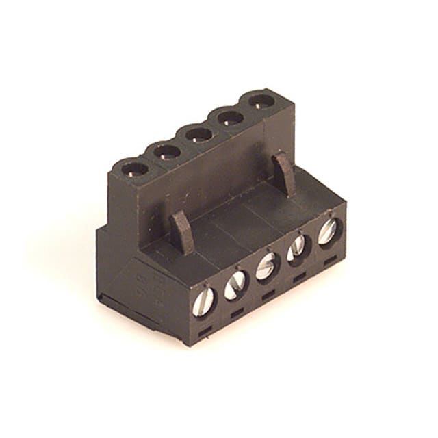 0398600105 TERM BLOCK PLUG 5POS STR 5.08MM