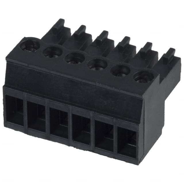 0393510006 TERM BLOCK PLUG 6POS STR 3.5MM