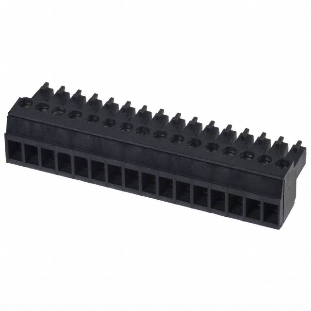 0393510016 TERM BLOCK PLUG 16POS STR 3.5MM