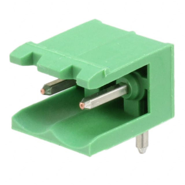 282812-2 TERM BLOCK HDR 2POS 90DEG 5MM
