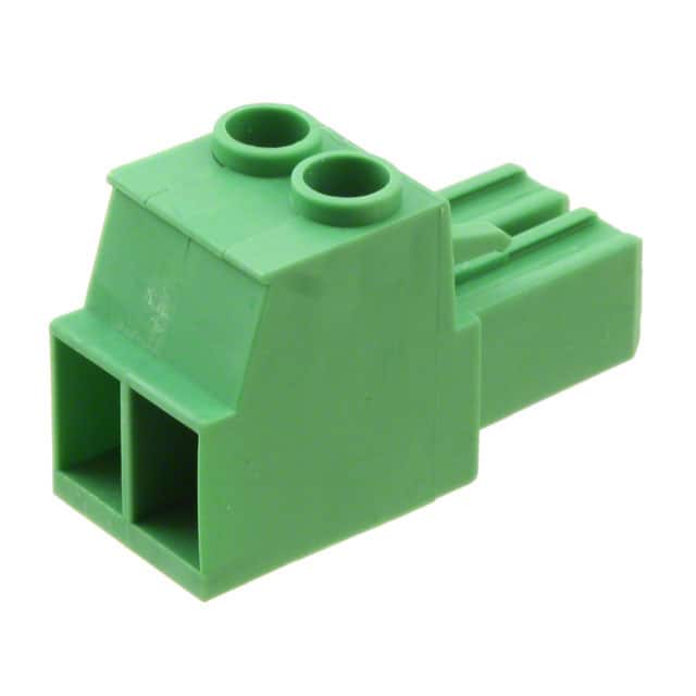 1975587 TERM BLOCK PLUG 2POS STR 7.62MM