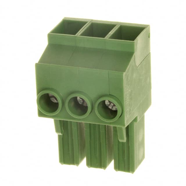1975590 TERM BLOCK PLUG 3POS STR 7.62MM