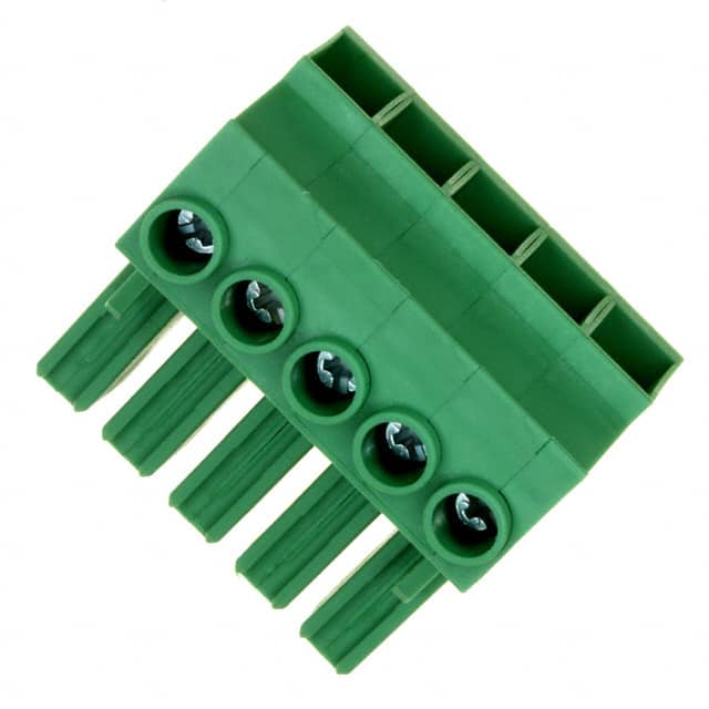 1975613 TERM BLOCK PLUG 5POS STR 7.62MM