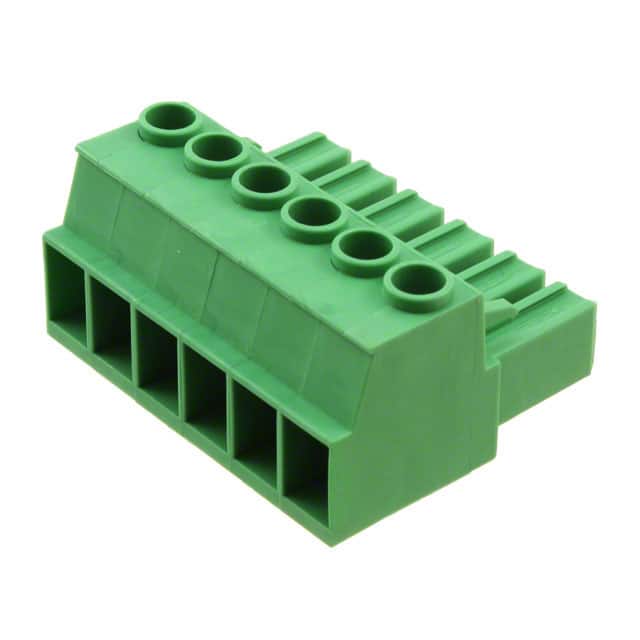 1975626 TERM BLOCK PLUG 6POS STR 7.62MM