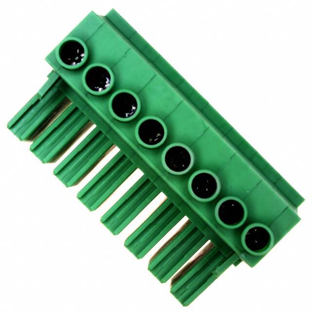 1975642 TERM BLOCK PLUG 8POS STR 7.62MM